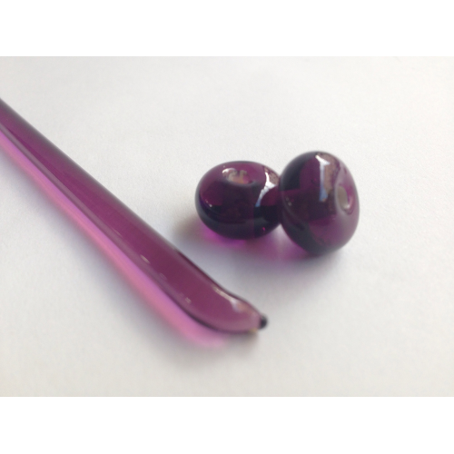 Effetre Medium Amethyst 5-6mm Rod