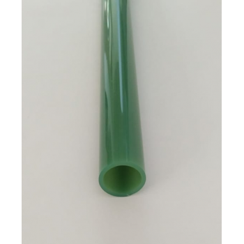 Tubo de Borosilicato Verde Jade 22x2mm