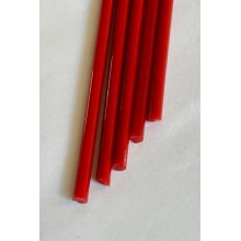 Borosilicate Opaque Red(5) 7mm Rod