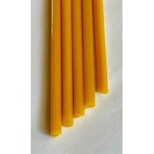 Borosilicate Opaque Bright Yellow (8) 7mm rod