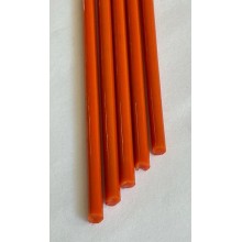 Borosilicate Opaque Orange(5 (2color)) 7mm Rod