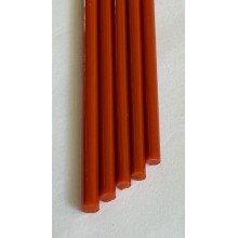 Borosilicate Opaque Orange(6 (2color)) 7mm Rod