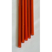 Borosilicate Opaque Red(3 (2 color)) 7mm Rod