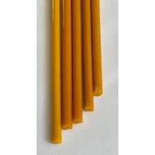Borosilicate Opaque Yellow(3 (2 color)) 7mm Rod