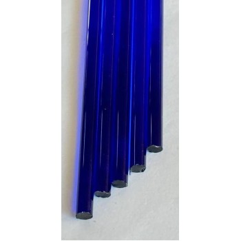 Borosilicate Blue D Rod 8mm