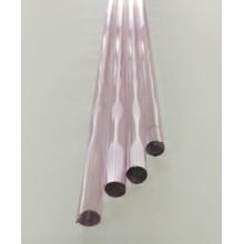 Borosilicate Pink Rod 8mm