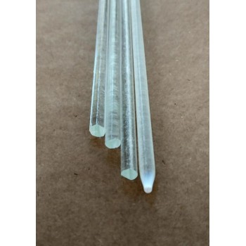 Borosilicate Opaque White Rod 7mm