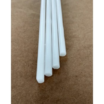 Borosilicate Jade White Rod 7mm