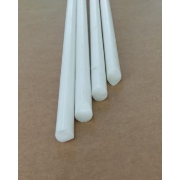 Borosilicate Milk White Rod 9mm