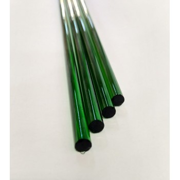 Borosilicate Green Rod 7mm