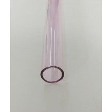 Borosilicate Tube Pink 22x2mm