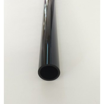 Borosilikatrohr Opaque Black 22 x 2 x 1220mm