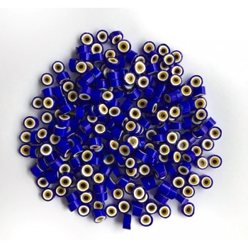 Millefiori Opaque Evil Eye 6-7 mm