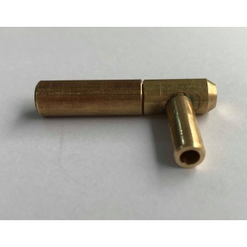 Brass Swivel for Glass Blowing Angled