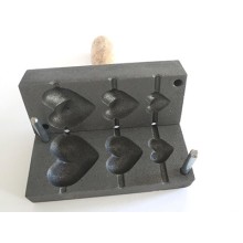 Graphite Press for Turtle Lampwork Pendant Making Lampwork Bead Press 