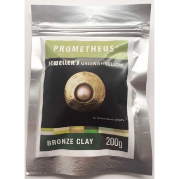 Prometheus® Joyeros Amarillo Verdoso Arcilla de Bronce 200 g