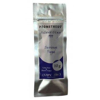 Prometheus® Silver Clay 999 Syringe Type 10g