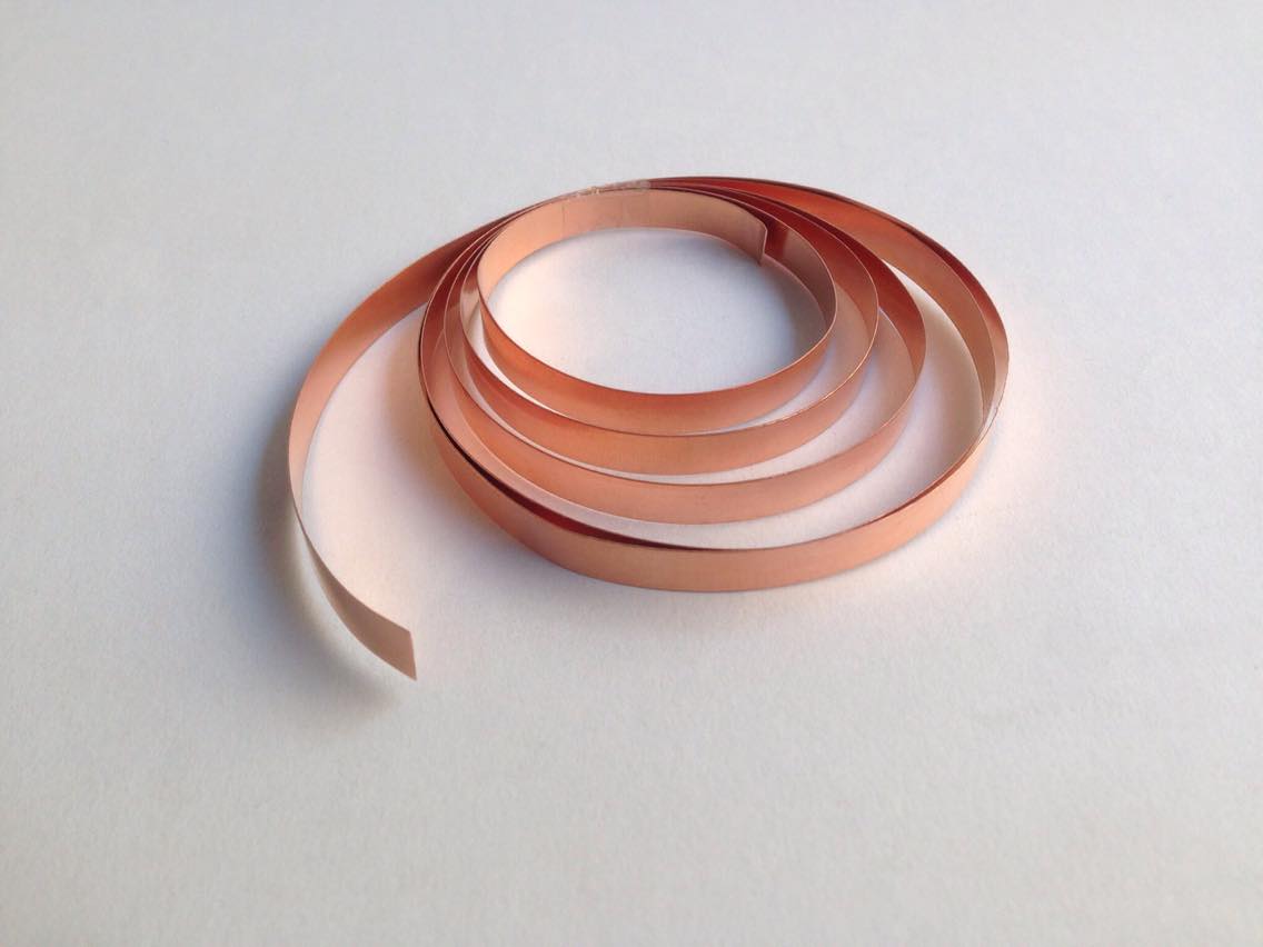Copper Flat Wire (6mmx0,2mmx100cm)